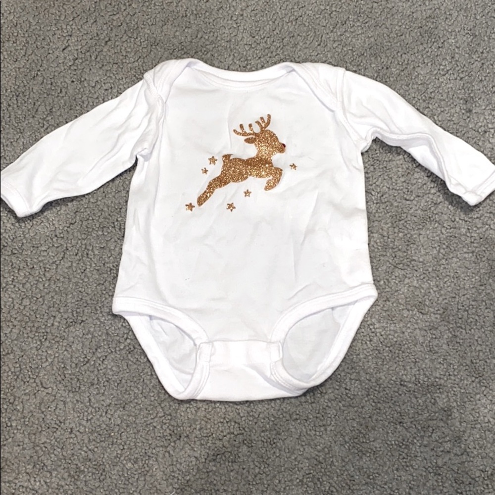 Rudolph onesie